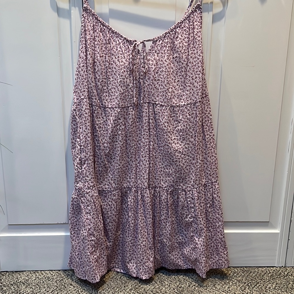 Floral tank dress